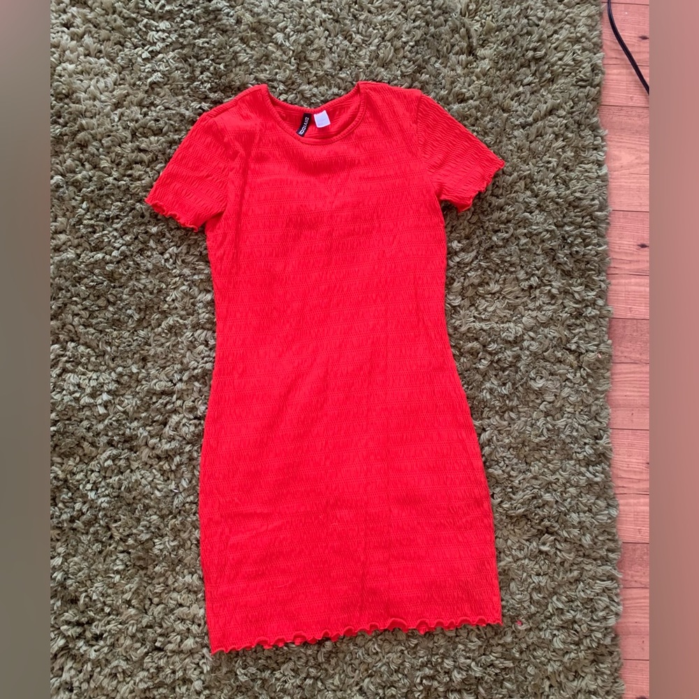 Little red tee dress